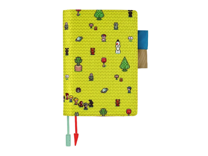 Hobonichi手帐 2018“这里是梦幻乡”（ここはマジカントのくに。）。《MOTHER2》同款图案