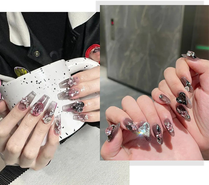 杨幂带火的"渣女美甲"有多绝?高级巨显白,狠狠踩在我心巴上!