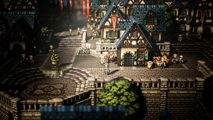 《歧路旅人》（OCTOPATH TRAVELER）（史克威尔・艾尼克斯／Acquire,2018）
