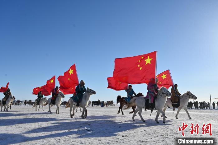 中国马都锡林郭勒启动冬季蒙古马超级联赛