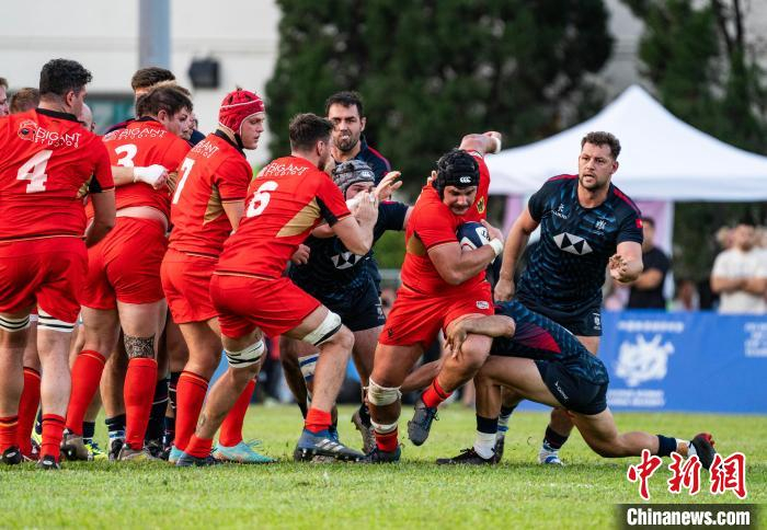中国香港男子十五人橄榄球队连胜德国队|德国|中国香港队|中国香港