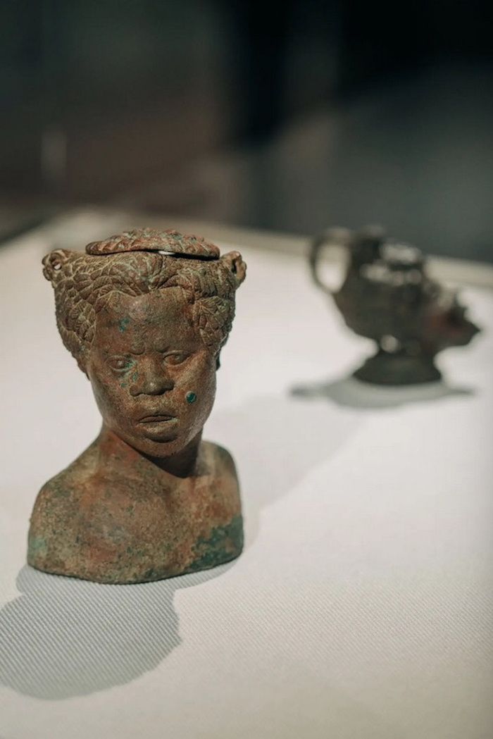 一个非洲儿童的小型半身像，2-3世纪，罗马（萨马努德，埃及）