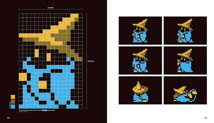 出自《FF DOT. -The Pixel Art of FINAL FANTASY-》（史克威尔・艾尼克斯，2018）