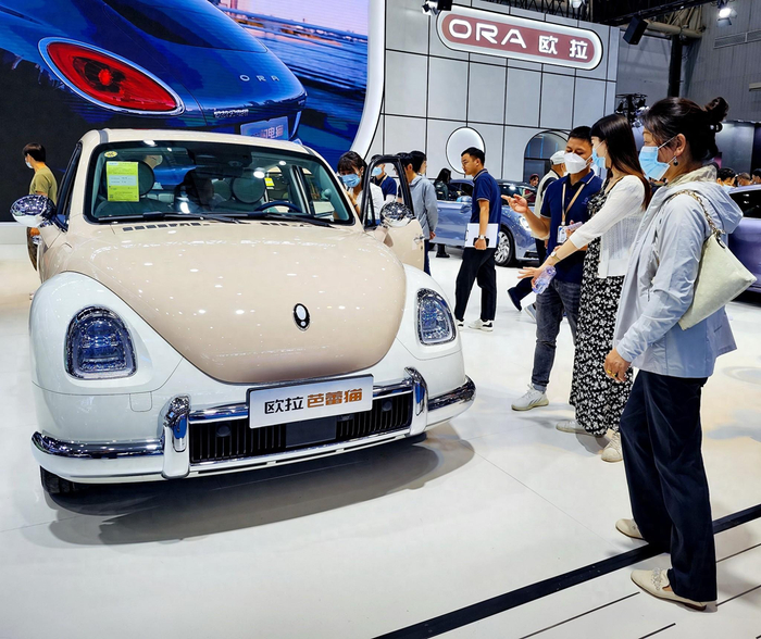 芭蕾猫,欧拉带去这届广州车展的唯一车型|长城欧拉|广州车展_新浪新闻