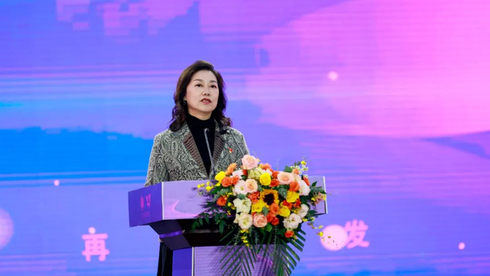 南京卫生高等职业技术学校校长张宁新致辞.