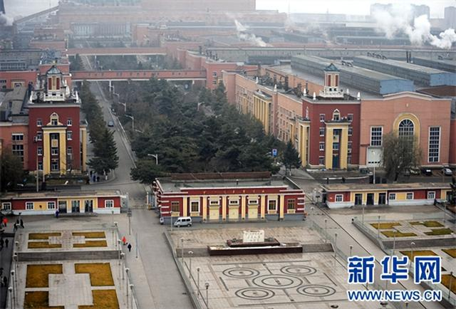 2008年11月14日，一汽集团1号门鸟瞰。