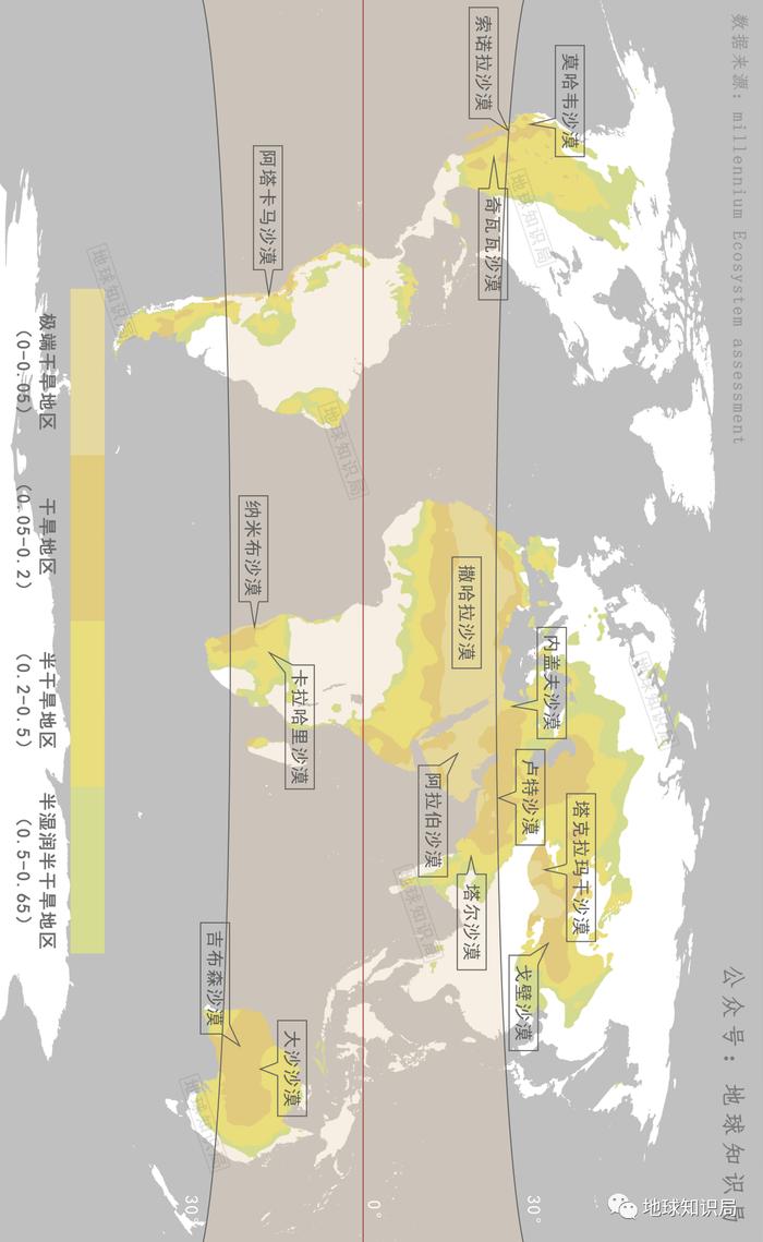 红漠化分布图片