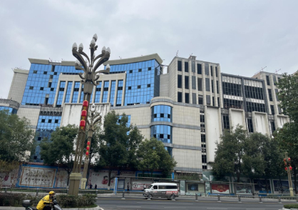 图为烂尾近十年的三号楼。