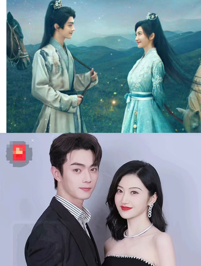 景甜是白搭cp体质吧,和男演员的适配度都很高,cp感都很足|景甜_新浪