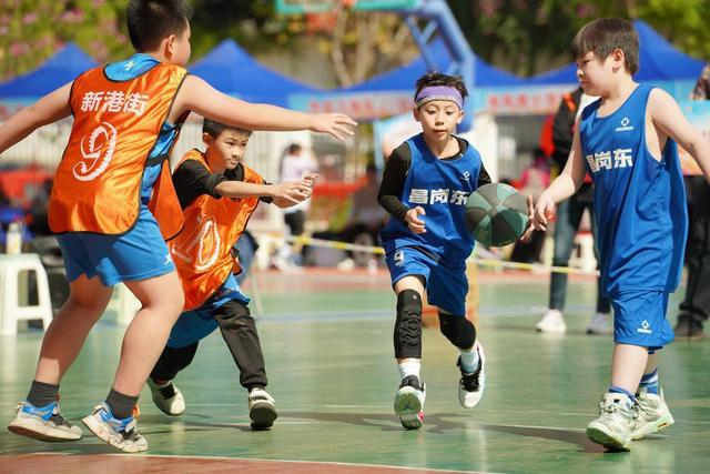 公益助力"篮球梦",海珠新港街首届少年篮球赛开赛|新港|篮球赛|篮球