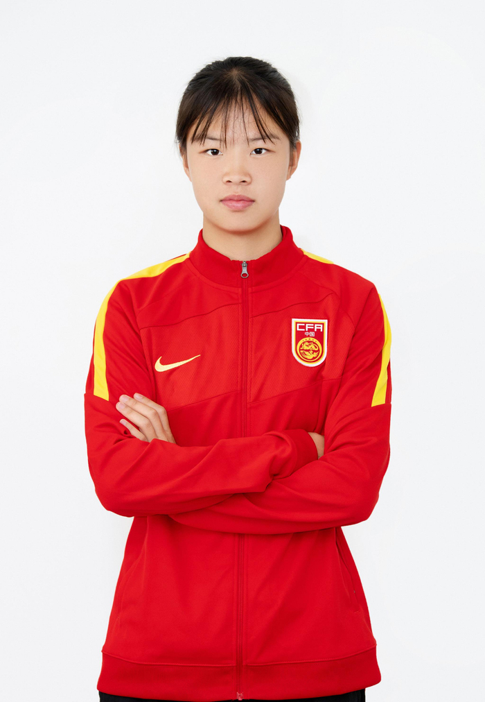 2020年11月,王新灵入选中国u19女足. 资料图/ic photo