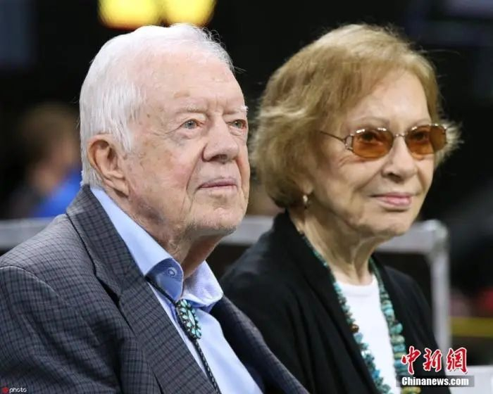美国前总统卡特缅怀妻子我每一项事业都有她的功劳