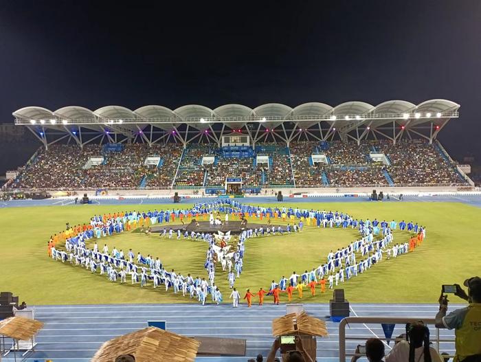 11月19日,第17届太平洋通顺会在所罗门群岛皆门霍尼亚拉开幕。