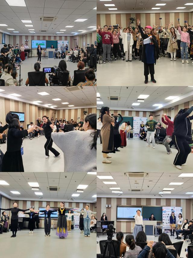 工作室主持人张燕老师带领工作室骨干成员——葵涌中学的夏志宸老师