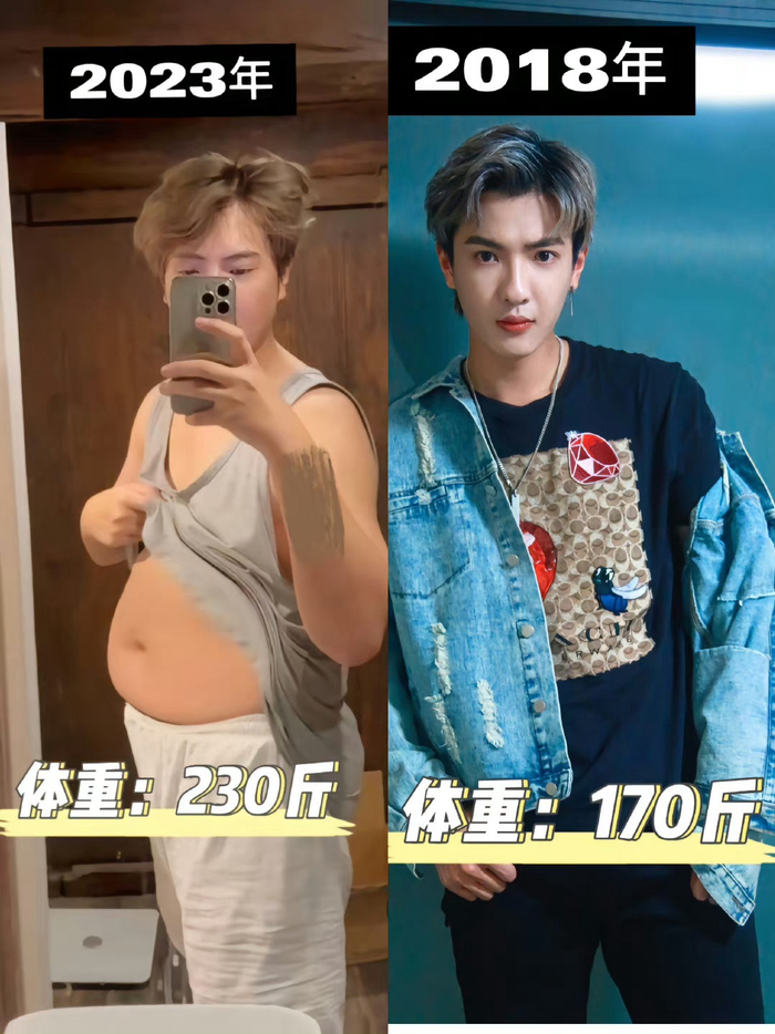 偶练的董岩磊胖到230斤了,昔日的阳光型男啊……|董岩磊_新浪新闻