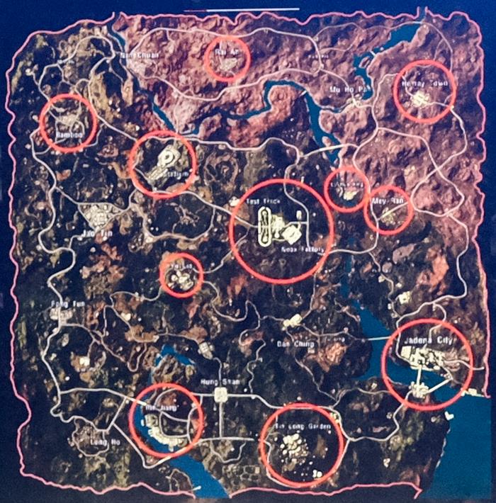 pubg劫后余生地图图片