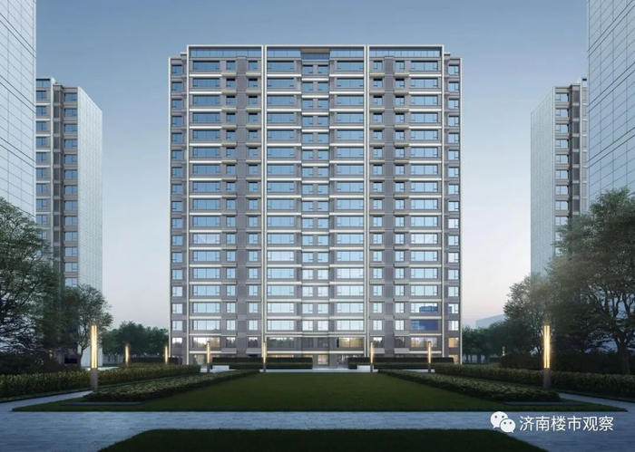 （济高·海棠郡规划效果图）