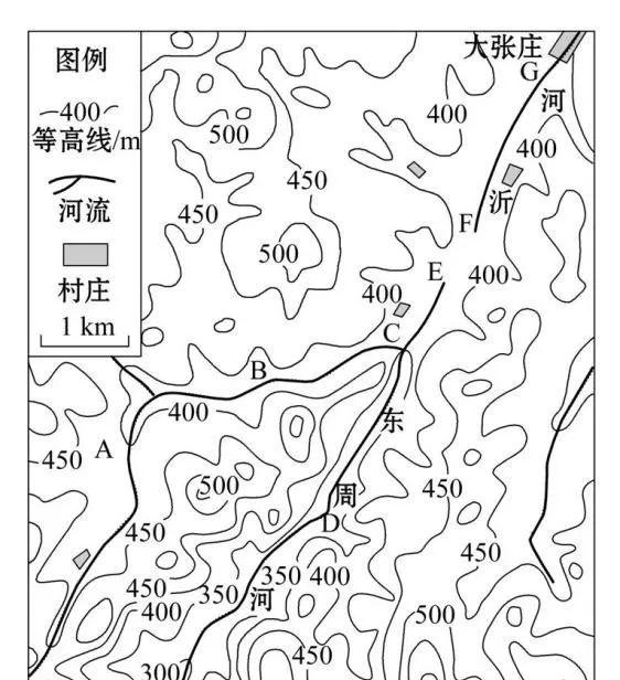 沂河简笔画图片