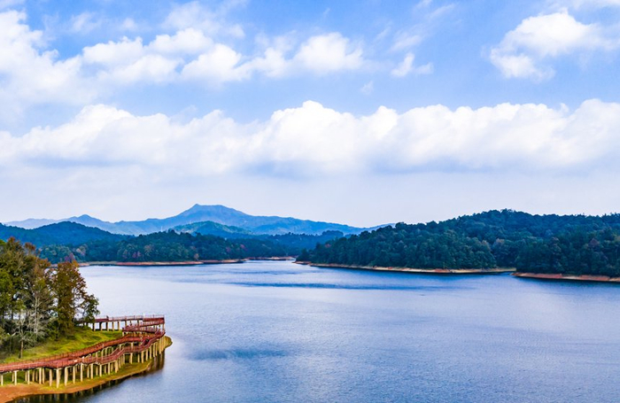 江西南丰潭湖湿地美如画