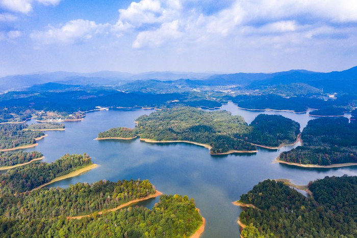 江西南丰潭湖湿地美如画