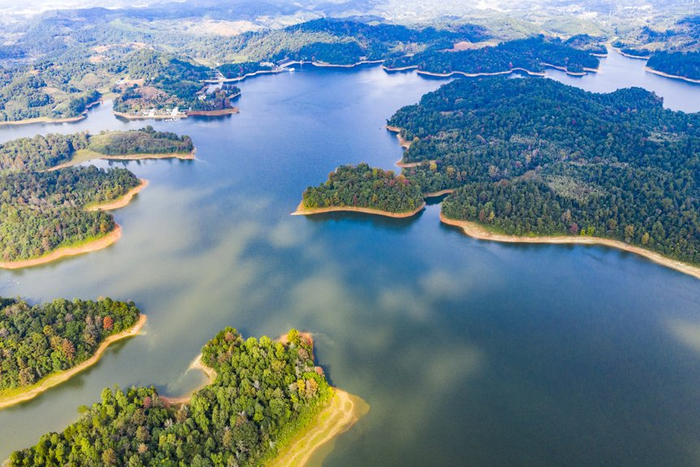江西南丰:潭湖湿地美如画|江西省|航拍|抚州市_新浪新闻
