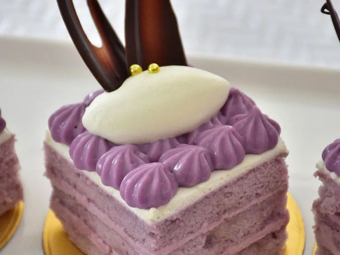 芋泥蛋糕。图片来源：pixabay