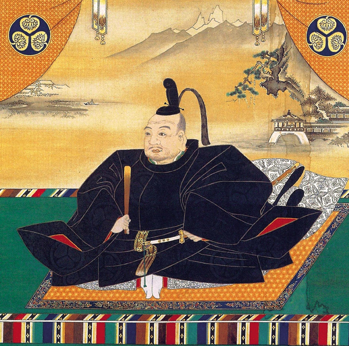 图2.4 德川家康像（狩野探幽画，大阪城天守閣藏）