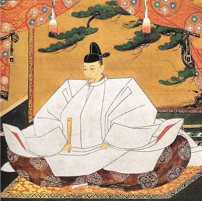 图2.3 狩野光信所绘的丰臣秀吉画像高台寺藏，重要文化财