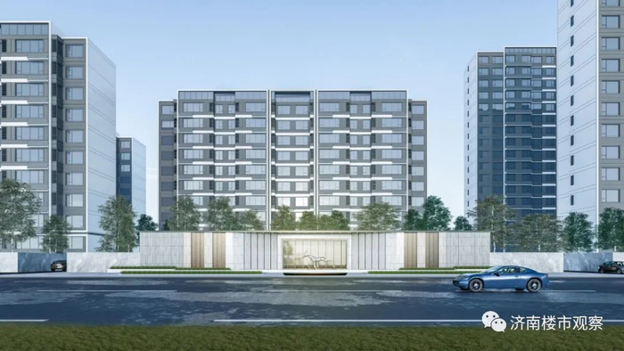 （济高·海棠郡规划效果图）    