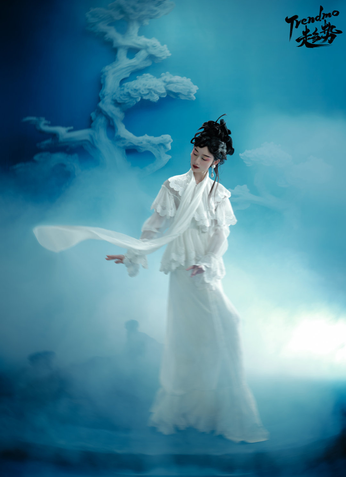 郭晓婷真的好适合古装啊,白蛇造型真的好美,似妖似仙……|郭晓婷|白蛇