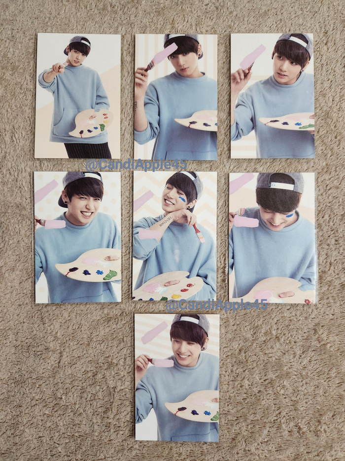 好可爱的一组小卡 可惜我没有05 bts begins|小卡|田柾国|bts_新浪