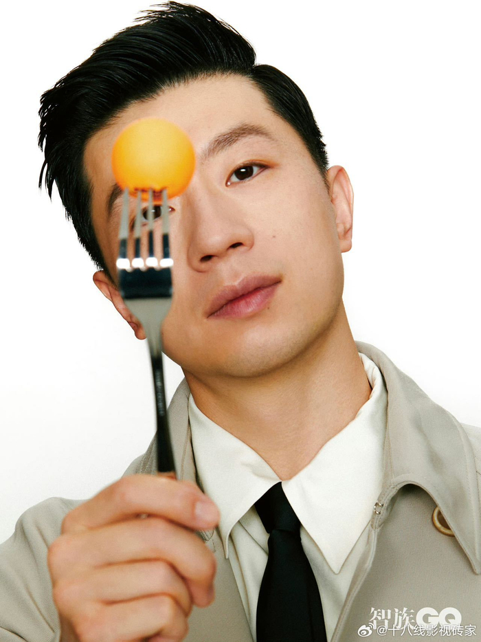 今天释出的智族gq年度人物封面是双圈大满贯马龙……|马龙|大满贯