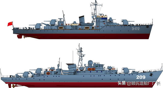 驰骋在南海的"红色海防舰",人民海军053h1g型导弹护卫舰的故事|南海