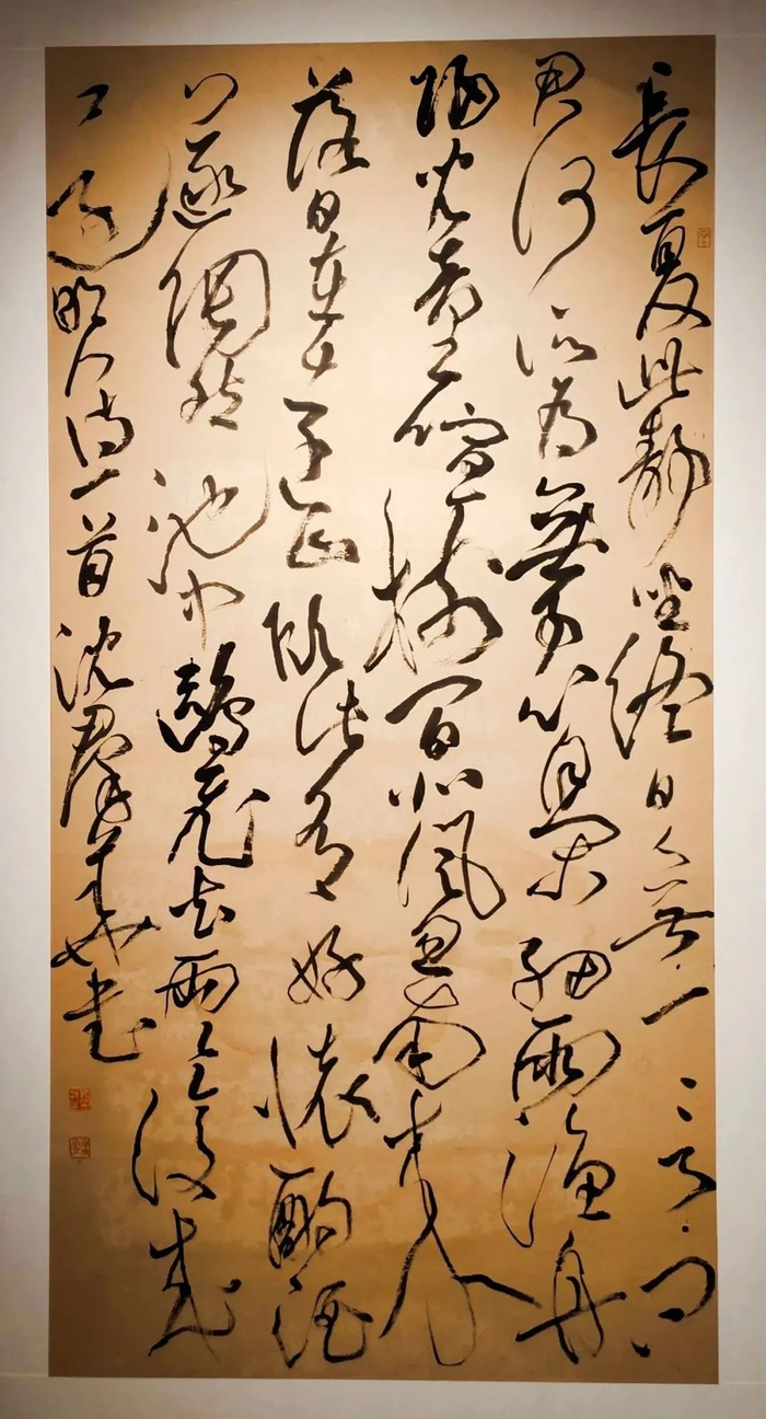 书法欣赏:全国第五届草书展大草作品专辑|书法|草书|选刊_新浪新闻