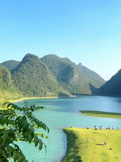 广西的山水有多绝之广西南宁隆安更望湖hakunamatata