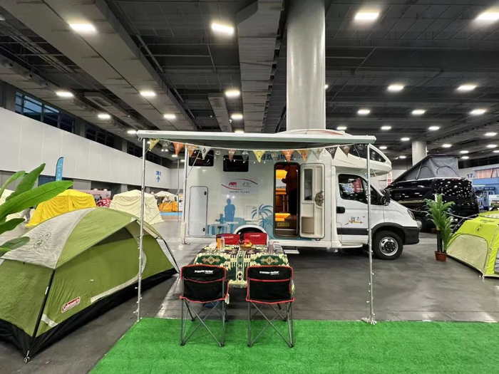 房车露营，场地不好找。（图/新周刊记者DR摄）