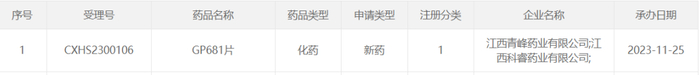 截图来源：CDE官网