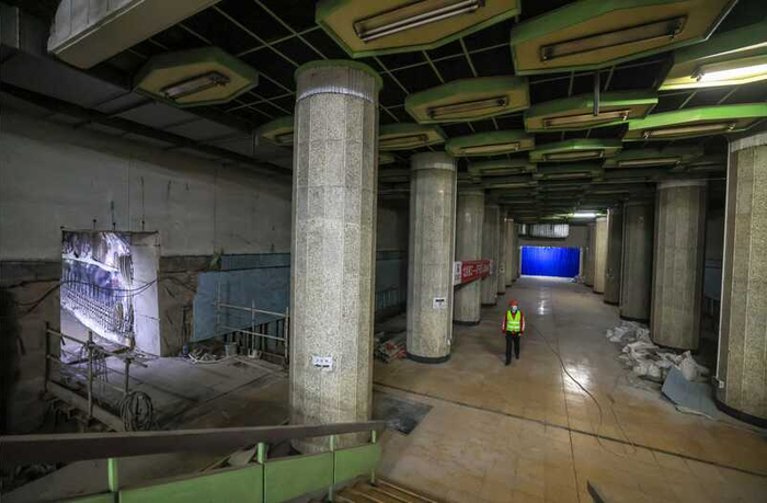 新增两条换乘通道揭秘东四十条站封站改造