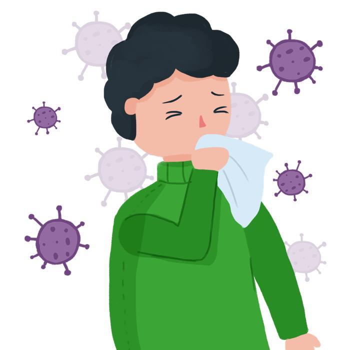 流感病毒动画图片