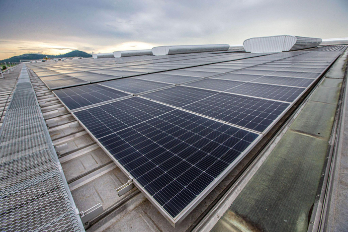 中泰合作建设泰国工厂屋顶光伏发电项目|光伏发电|中泰|无人机_新浪新