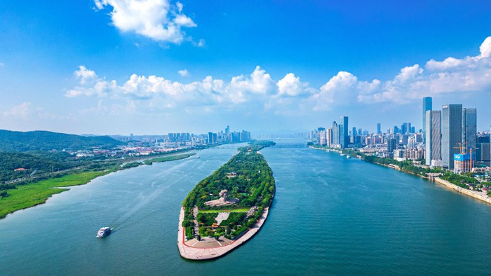 "山水洲城"的诗意表情|长沙市_新浪新闻