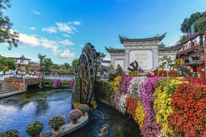 丽江大研古城。杨寿福摄