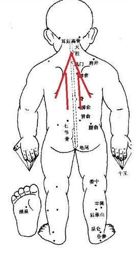 两扇门退烧法图片