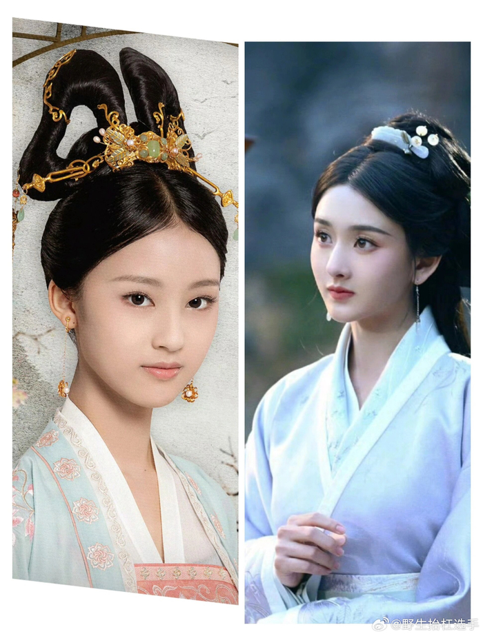 娱乐圈这么快就菀菀类卿了吗 刷到对比图了,宋祖儿和张婉儿……|娱乐