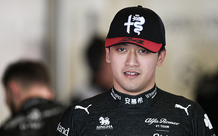 作为F1“二年级生”，中国车手周冠宇排在车手榜第18位。  图/新华社