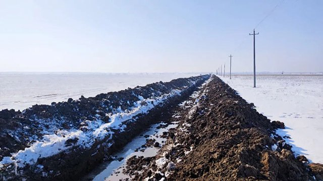 科左后旗查日苏镇冬修水利正当时夯实基础惠民生