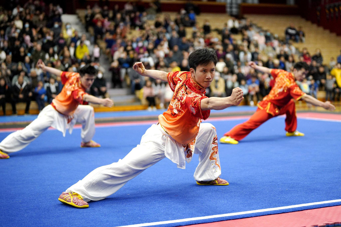 武术——中国武术队在美国旧金山湾区交流表演|中国武术|武术|中国