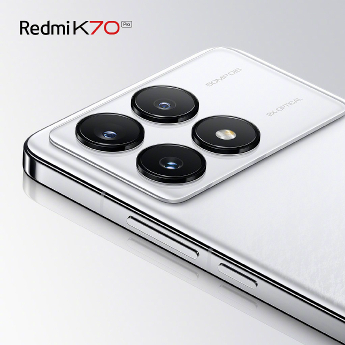 小米redmi k70 pro 手机预热:tcl 华星 2k 屏,4000nit峰值亮度|小米