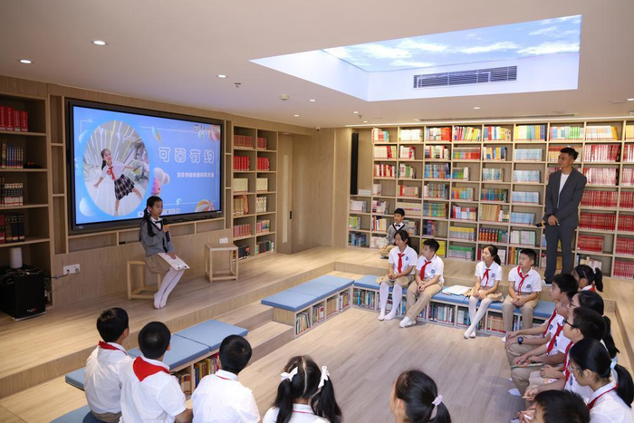 广州少年儿童图书馆华南师大附小分馆揭牌|图书馆|华南师范大学|广州