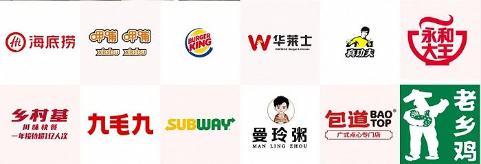 图：千味央厨合作品牌 官网截图